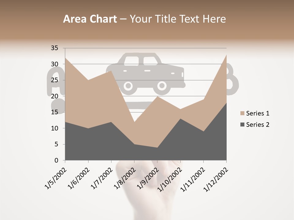 Point Pen Closeup PowerPoint Template