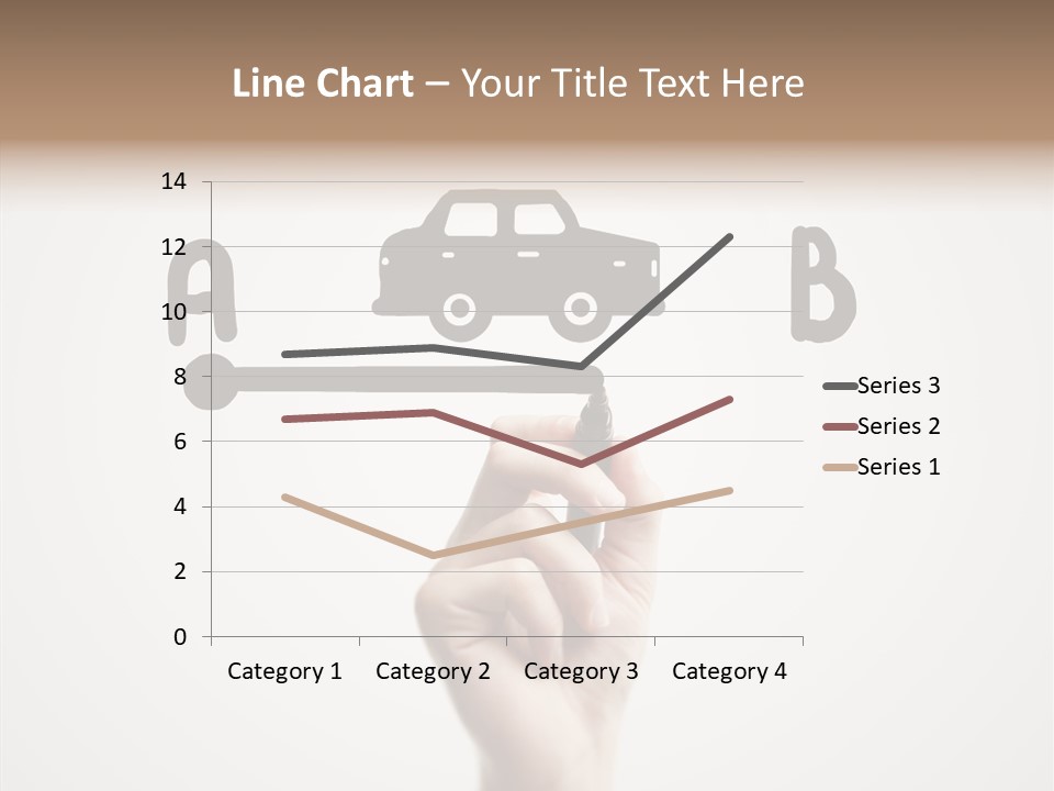 Point Pen Closeup PowerPoint Template