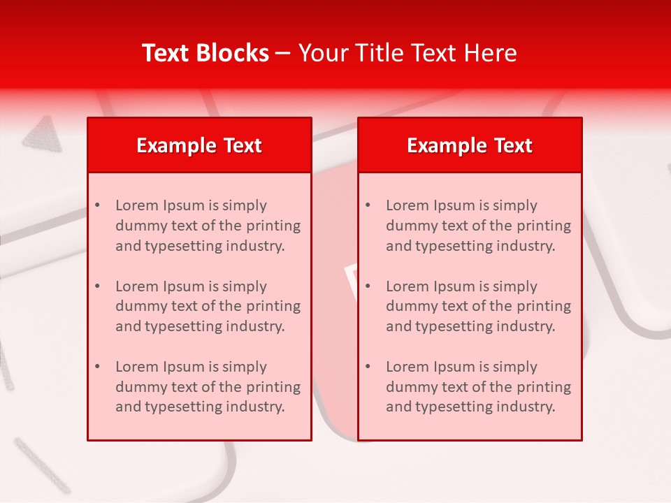 Warning Business Cooperation PowerPoint Template