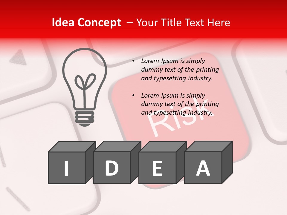 Warning Business Cooperation PowerPoint Template