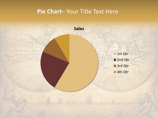 Worn Geography Torn PowerPoint Template