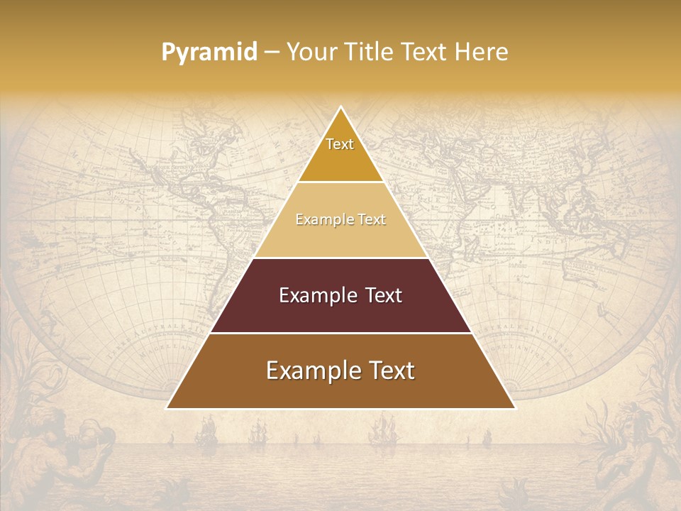Worn Geography Torn PowerPoint Template