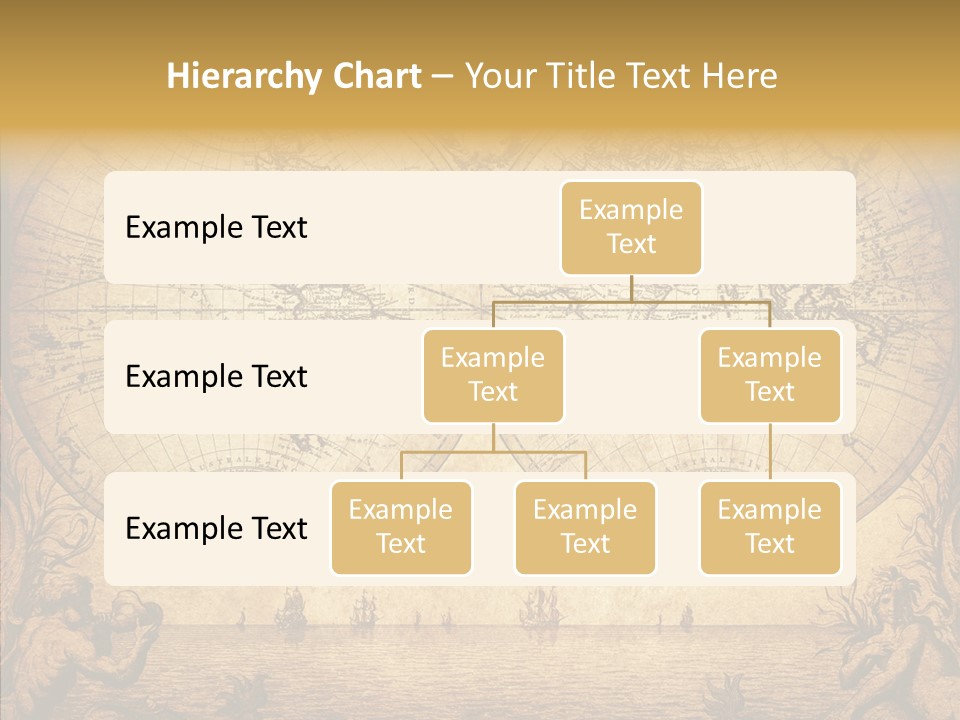 Worn Geography Torn PowerPoint Template