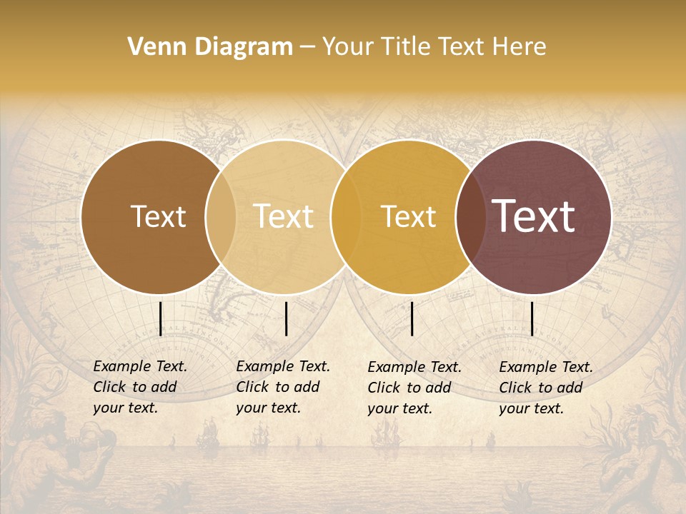 Worn Geography Torn PowerPoint Template