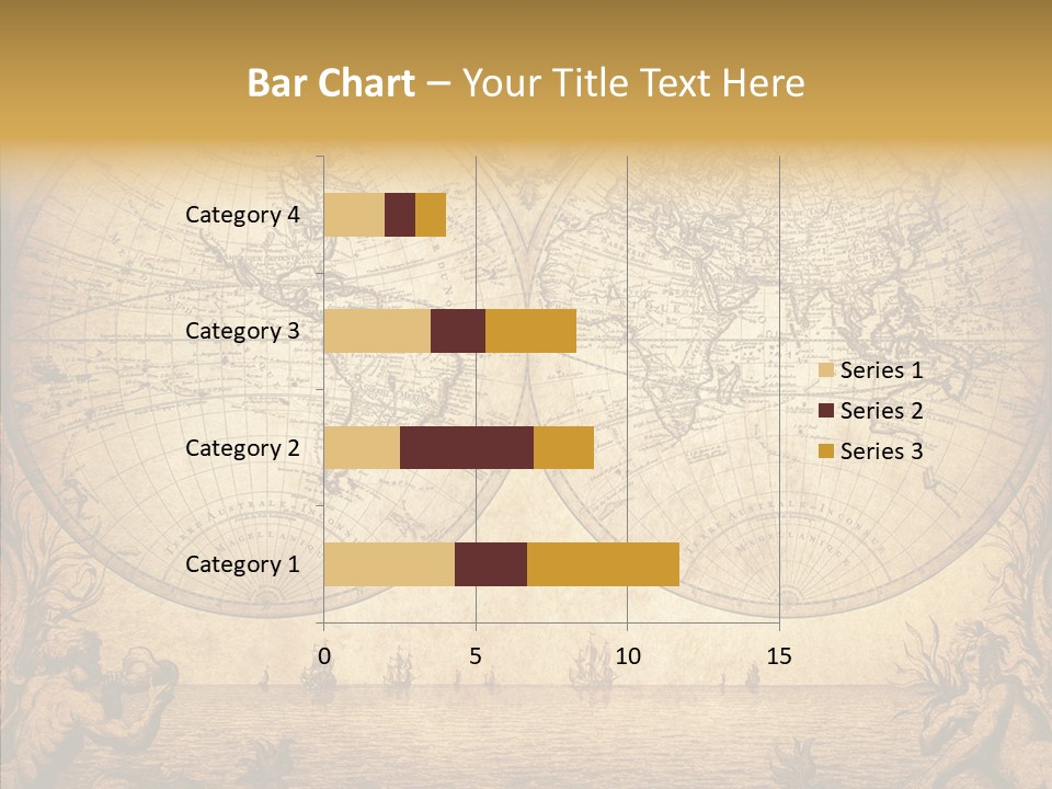 Worn Geography Torn PowerPoint Template
