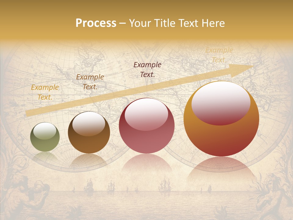 Worn Geography Torn PowerPoint Template