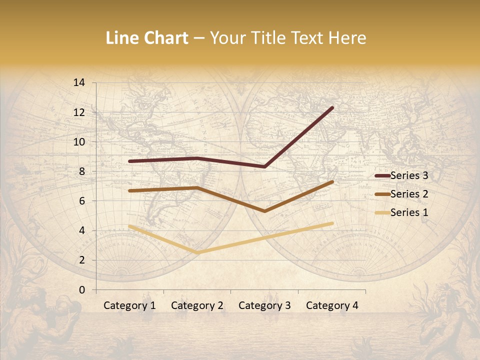Worn Geography Torn PowerPoint Template