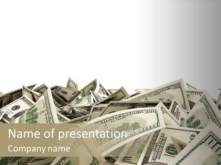 Banking Franklin Treasure PowerPoint Template