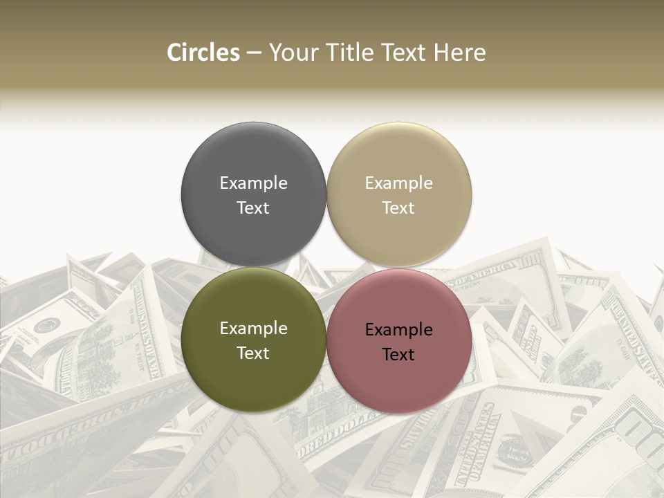 Banking Franklin Treasure PowerPoint Template