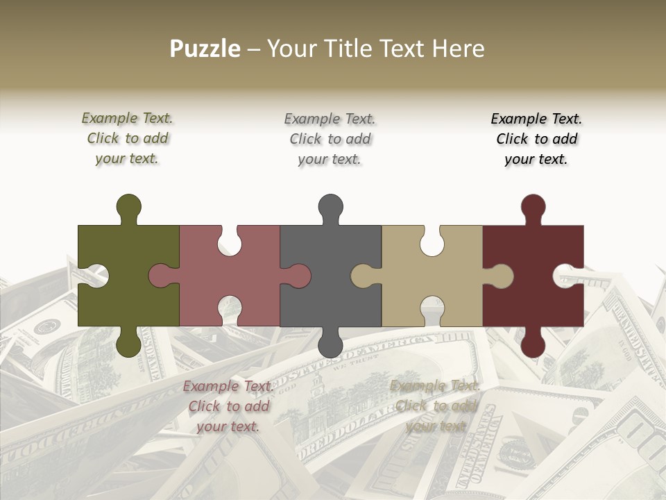 Banking Franklin Treasure PowerPoint Template