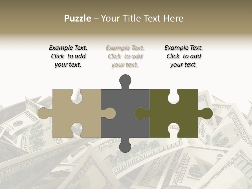 Banking Franklin Treasure PowerPoint Template