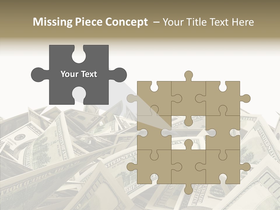 Banking Franklin Treasure PowerPoint Template