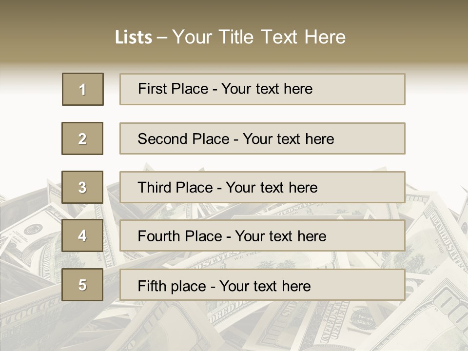 Banking Franklin Treasure PowerPoint Template