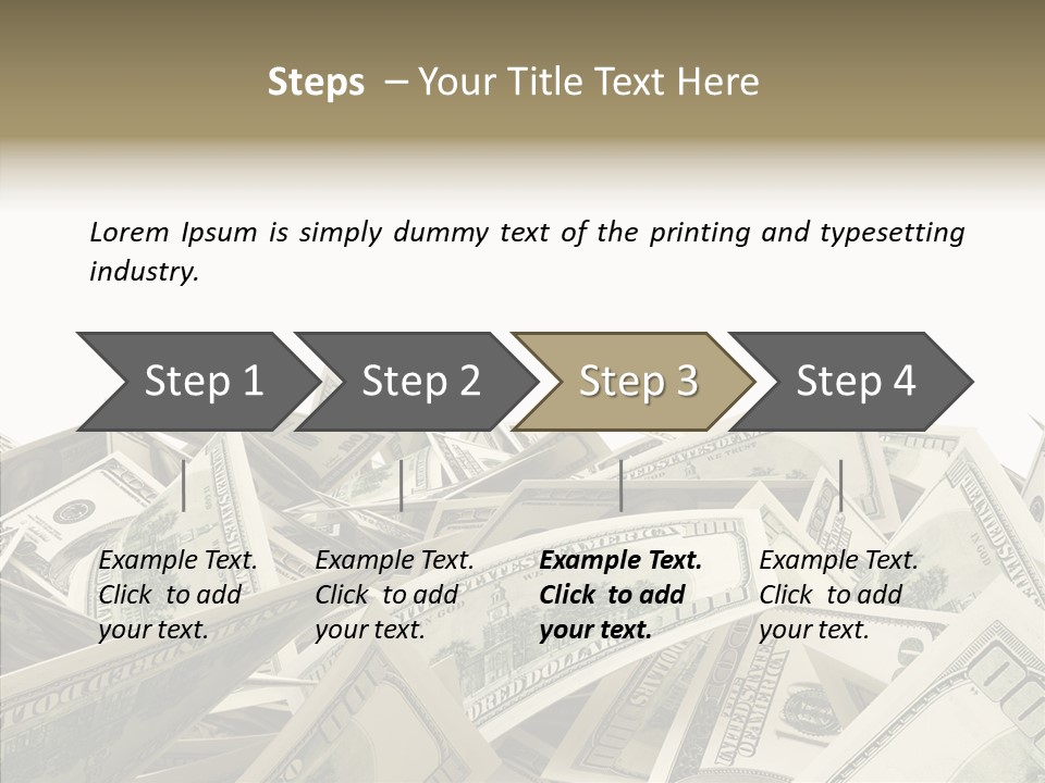 Banking Franklin Treasure PowerPoint Template