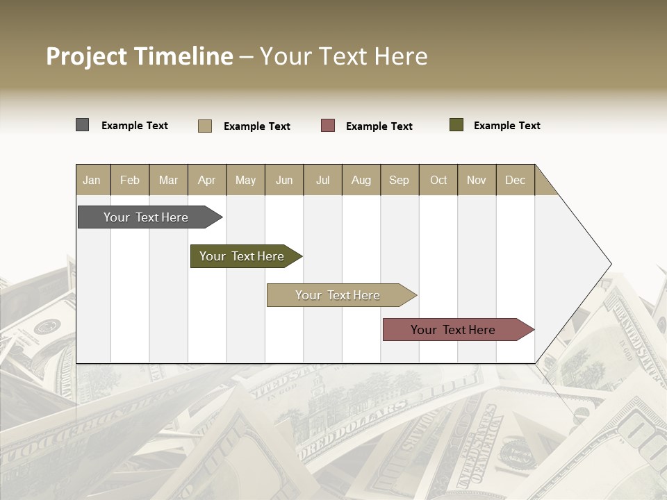 Banking Franklin Treasure PowerPoint Template