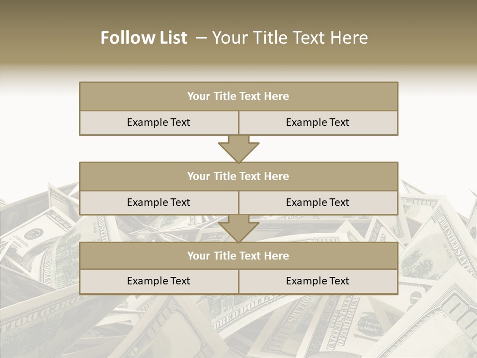 Banking Franklin Treasure PowerPoint Template