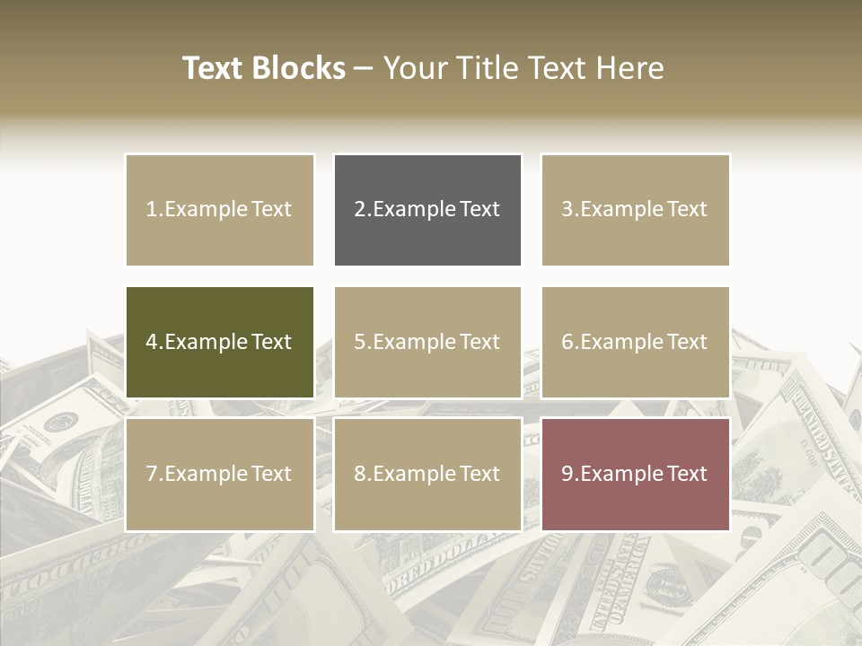 Banking Franklin Treasure PowerPoint Template