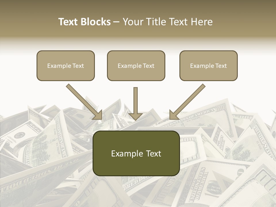 Banking Franklin Treasure PowerPoint Template