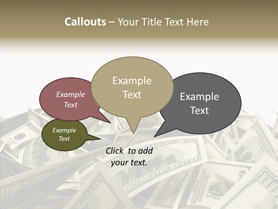 Banking Franklin Treasure PowerPoint Template