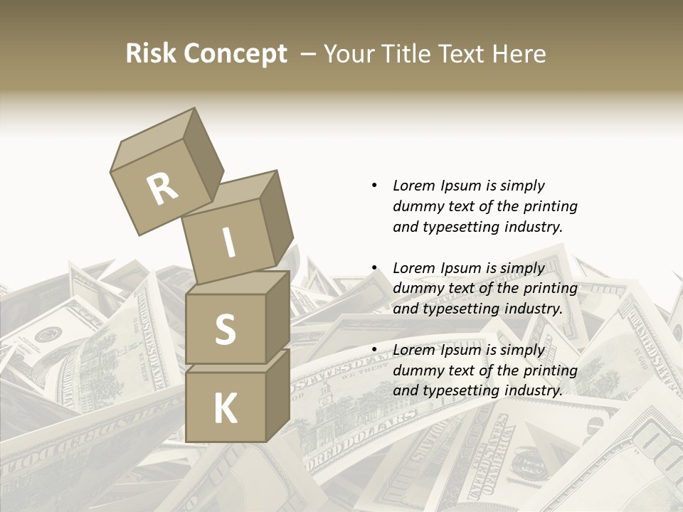 Banking Franklin Treasure PowerPoint Template