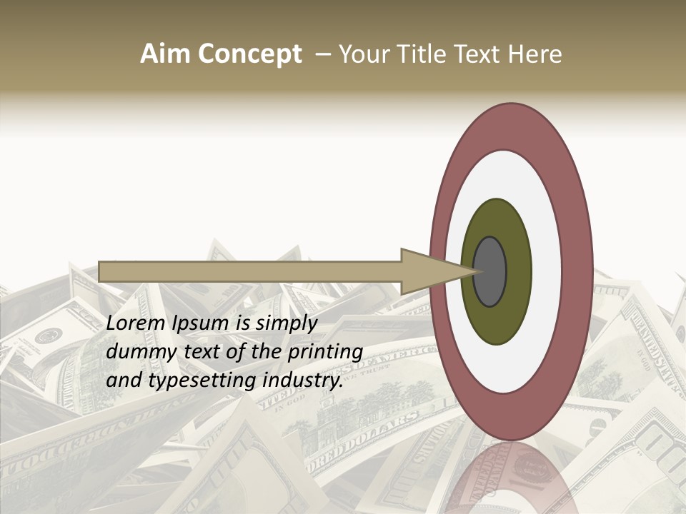Banking Franklin Treasure PowerPoint Template