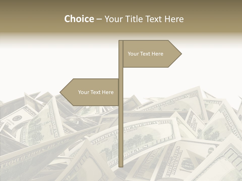 Banking Franklin Treasure PowerPoint Template