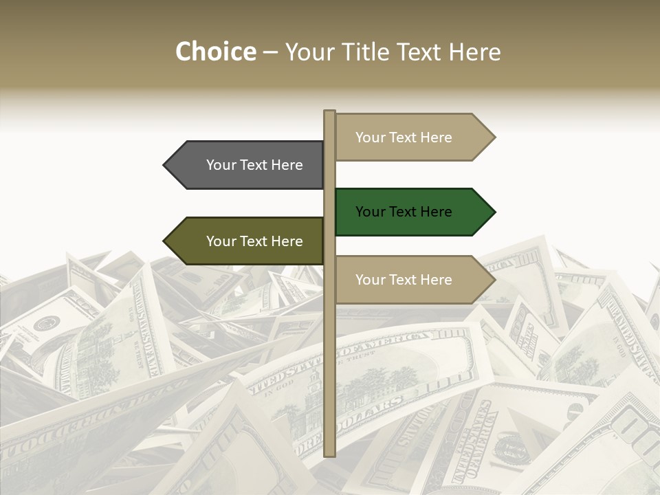 Banking Franklin Treasure PowerPoint Template