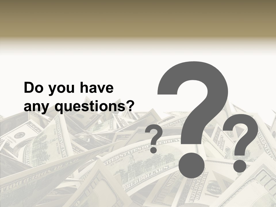 Banking Franklin Treasure PowerPoint Template