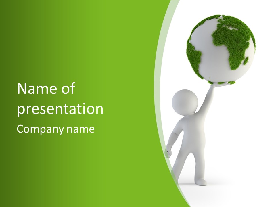 Happy Ecology Concern PowerPoint Template