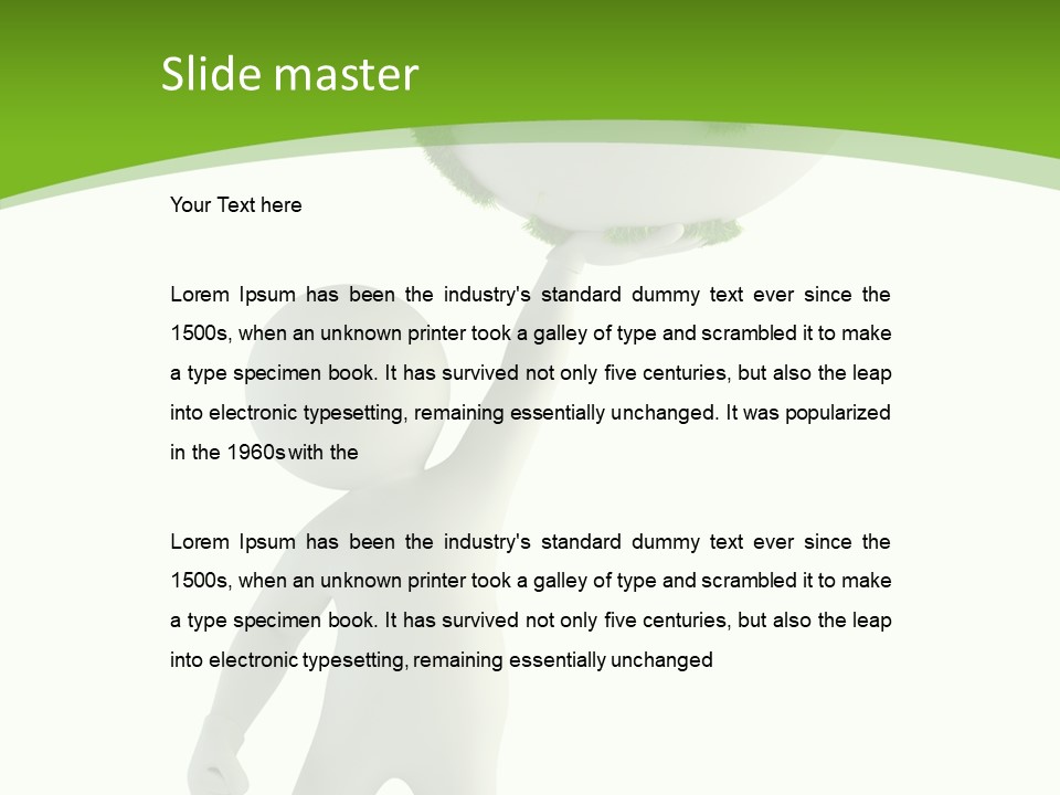 Happy Ecology Concern PowerPoint Template