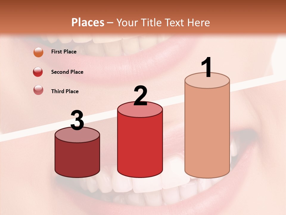 Happiness Creative Concept Tooth PowerPoint Template