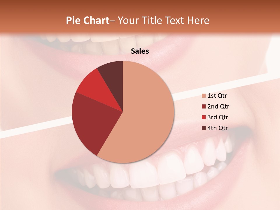 Happiness Creative Concept Tooth PowerPoint Template