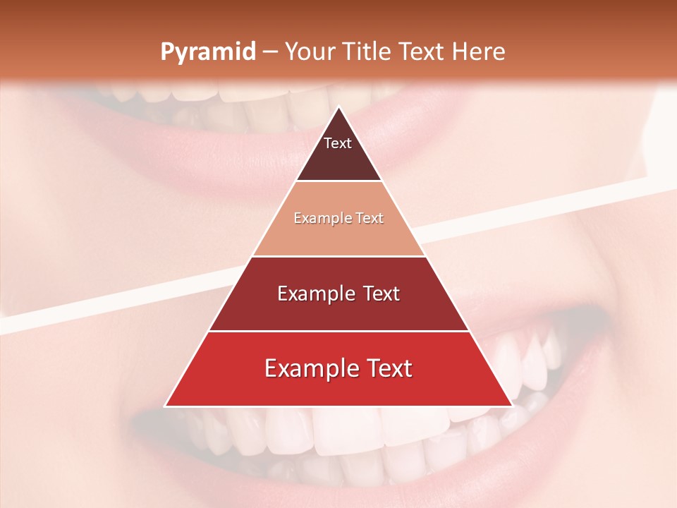 Happiness Creative Concept Tooth PowerPoint Template