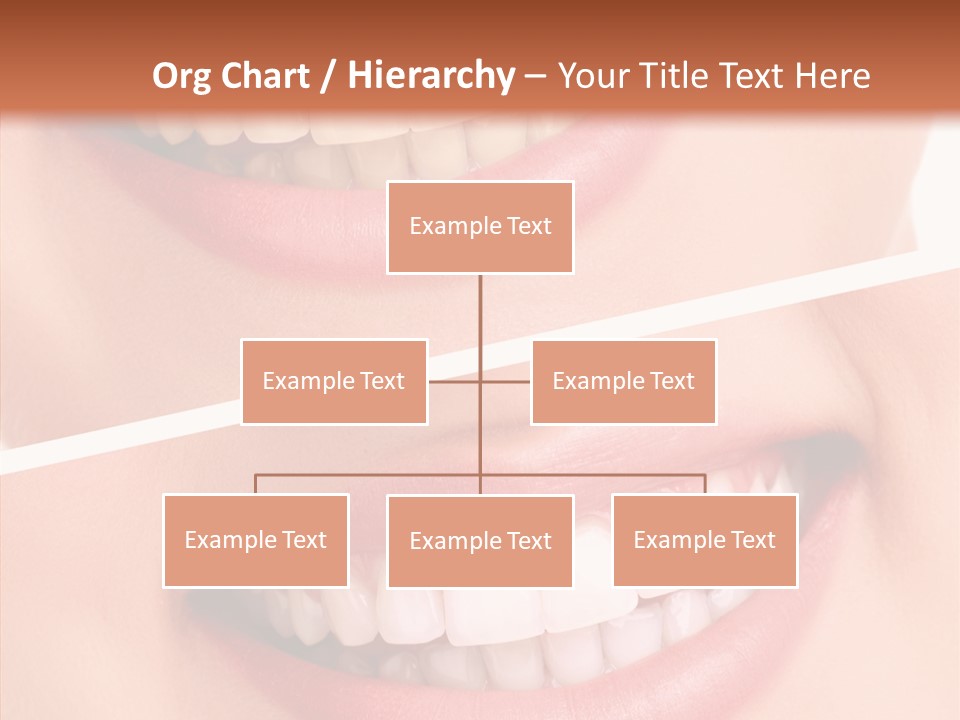 Happiness Creative Concept Tooth PowerPoint Template