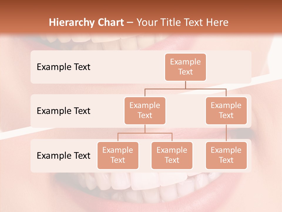 Happiness Creative Concept Tooth PowerPoint Template