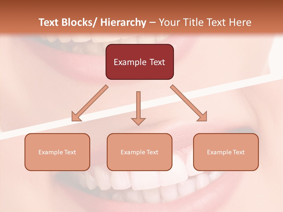 Happiness Creative Concept Tooth PowerPoint Template