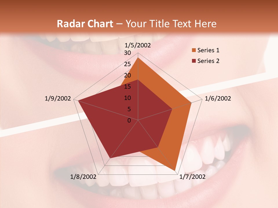 Happiness Creative Concept Tooth PowerPoint Template