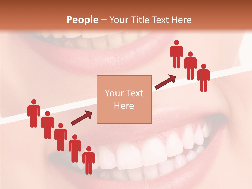 Happiness Creative Concept Tooth PowerPoint Template