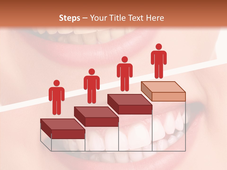 Happiness Creative Concept Tooth PowerPoint Template