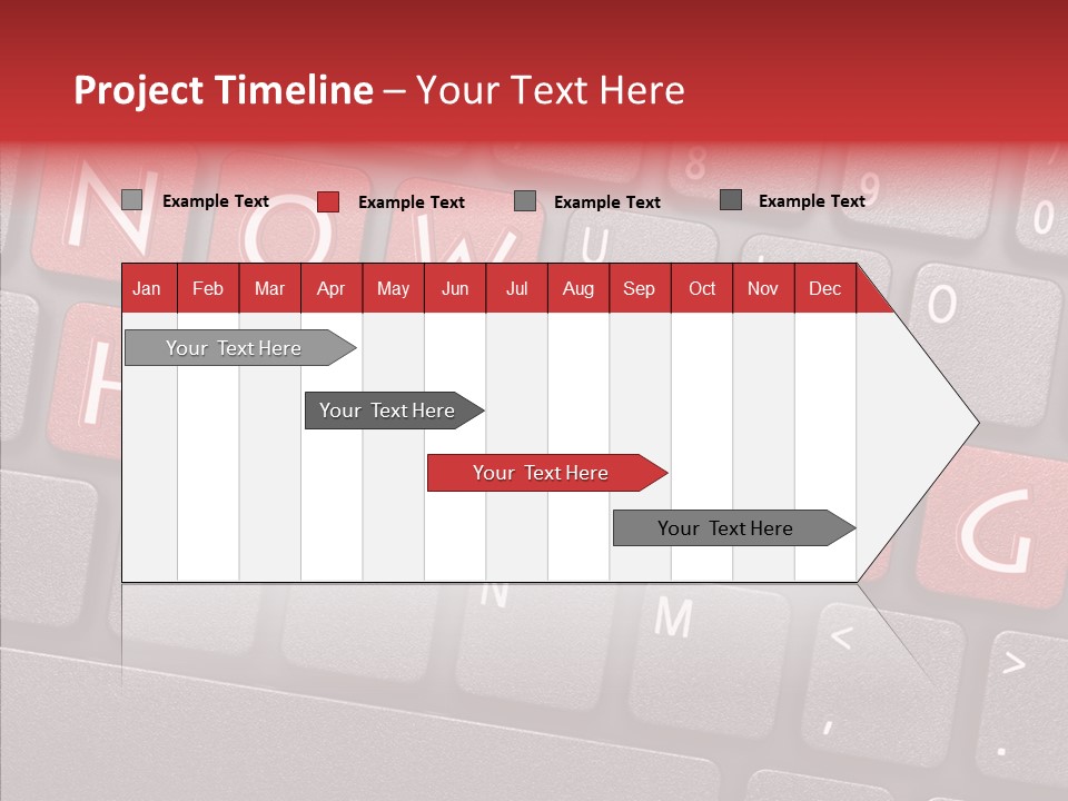 Mail Laptop Online PowerPoint Template