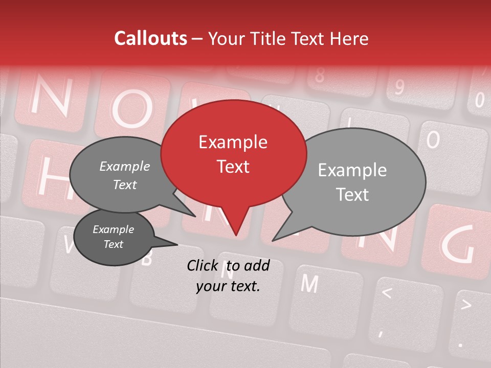 Mail Laptop Online PowerPoint Template