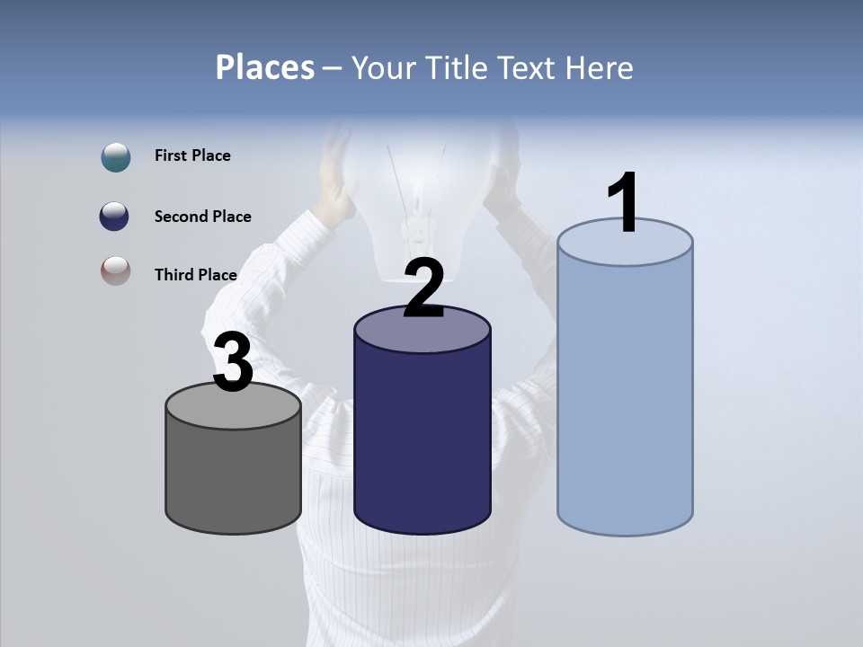 Power Illumination Model PowerPoint Template