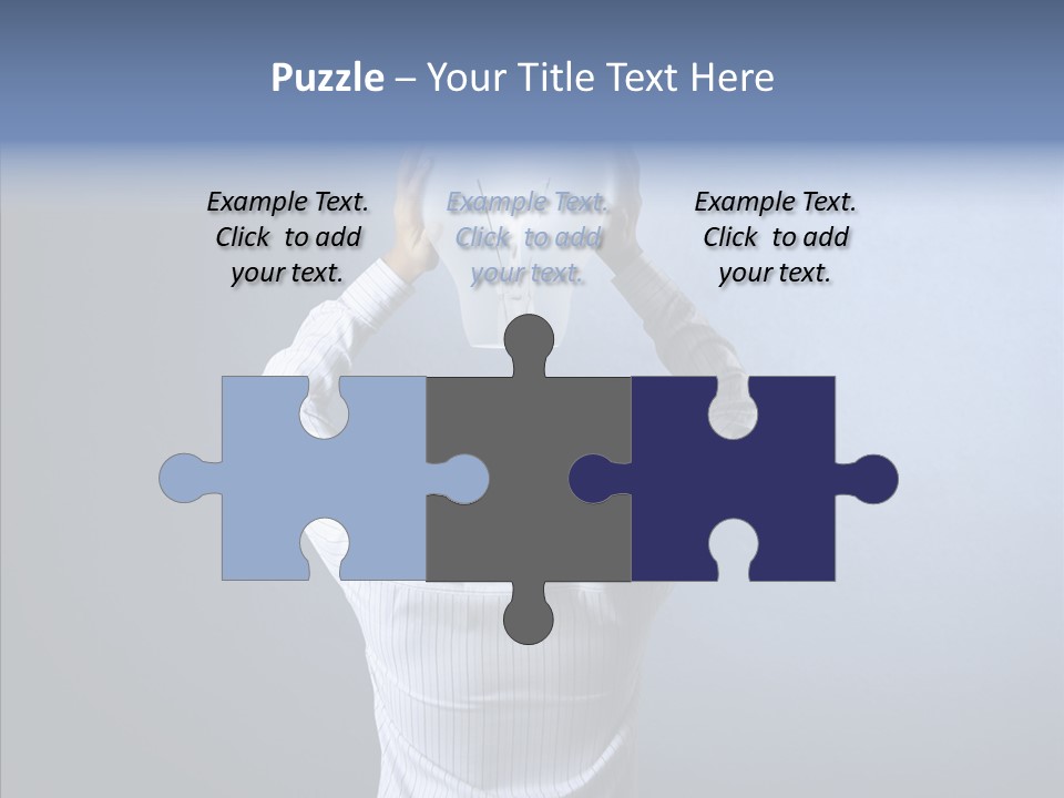 Power Illumination Model PowerPoint Template