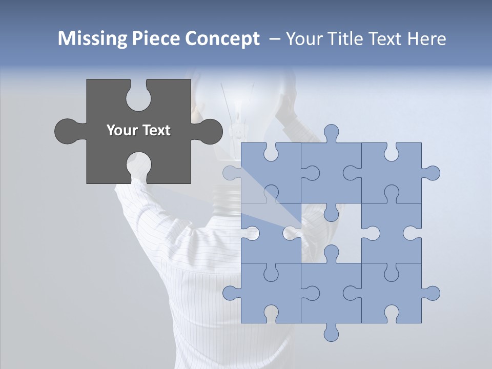 Power Illumination Model PowerPoint Template