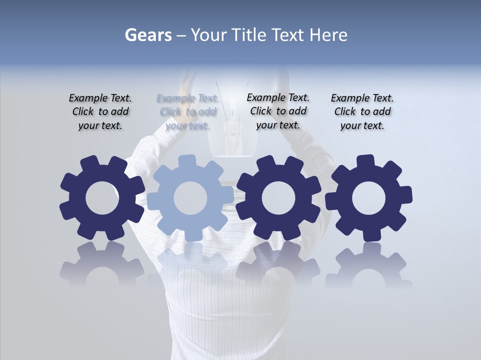 Power Illumination Model PowerPoint Template