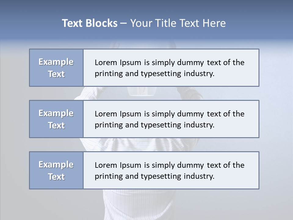 Power Illumination Model PowerPoint Template