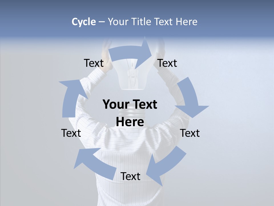 Power Illumination Model PowerPoint Template