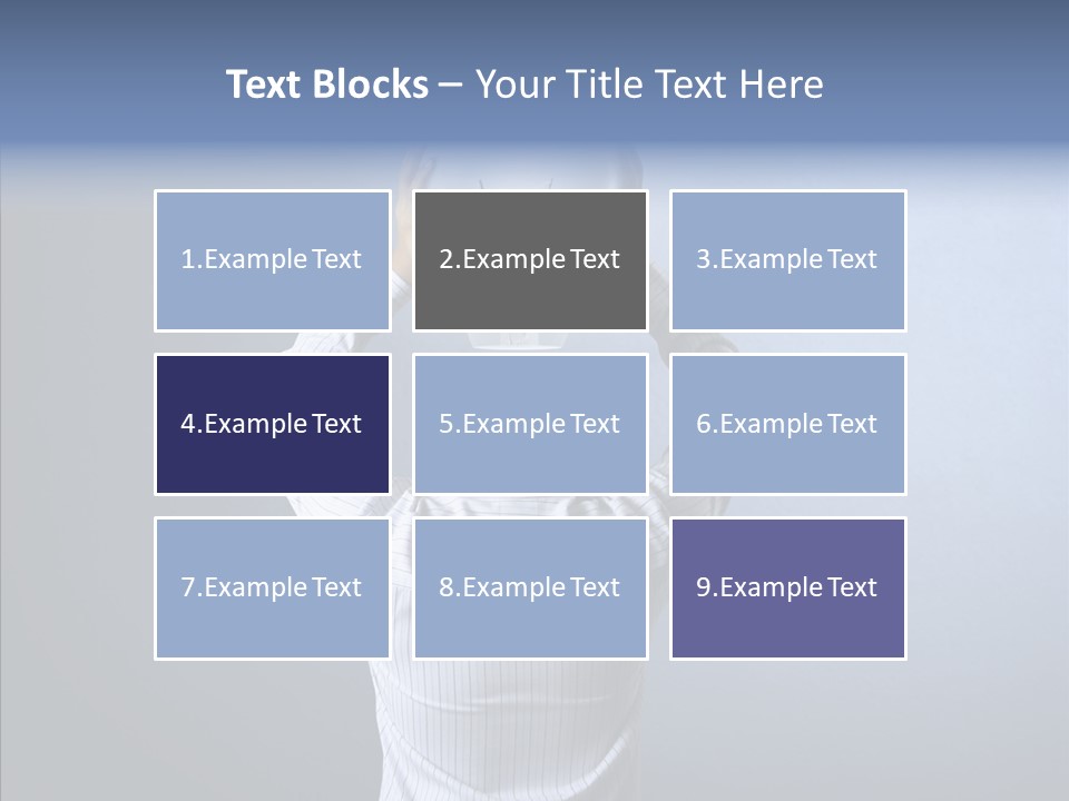 Power Illumination Model PowerPoint Template