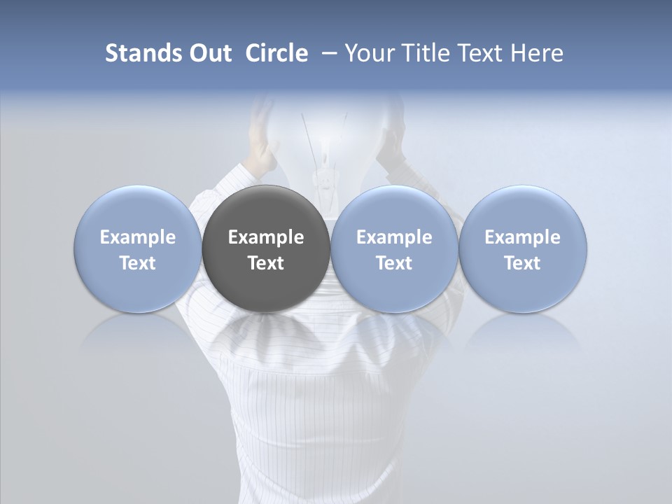 Power Illumination Model PowerPoint Template