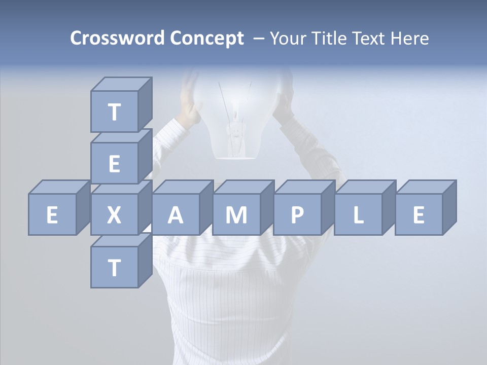 Power Illumination Model PowerPoint Template